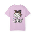 Wife Mom Bruhh T-Shirt — Leopard Skull Mom Graphic Tee