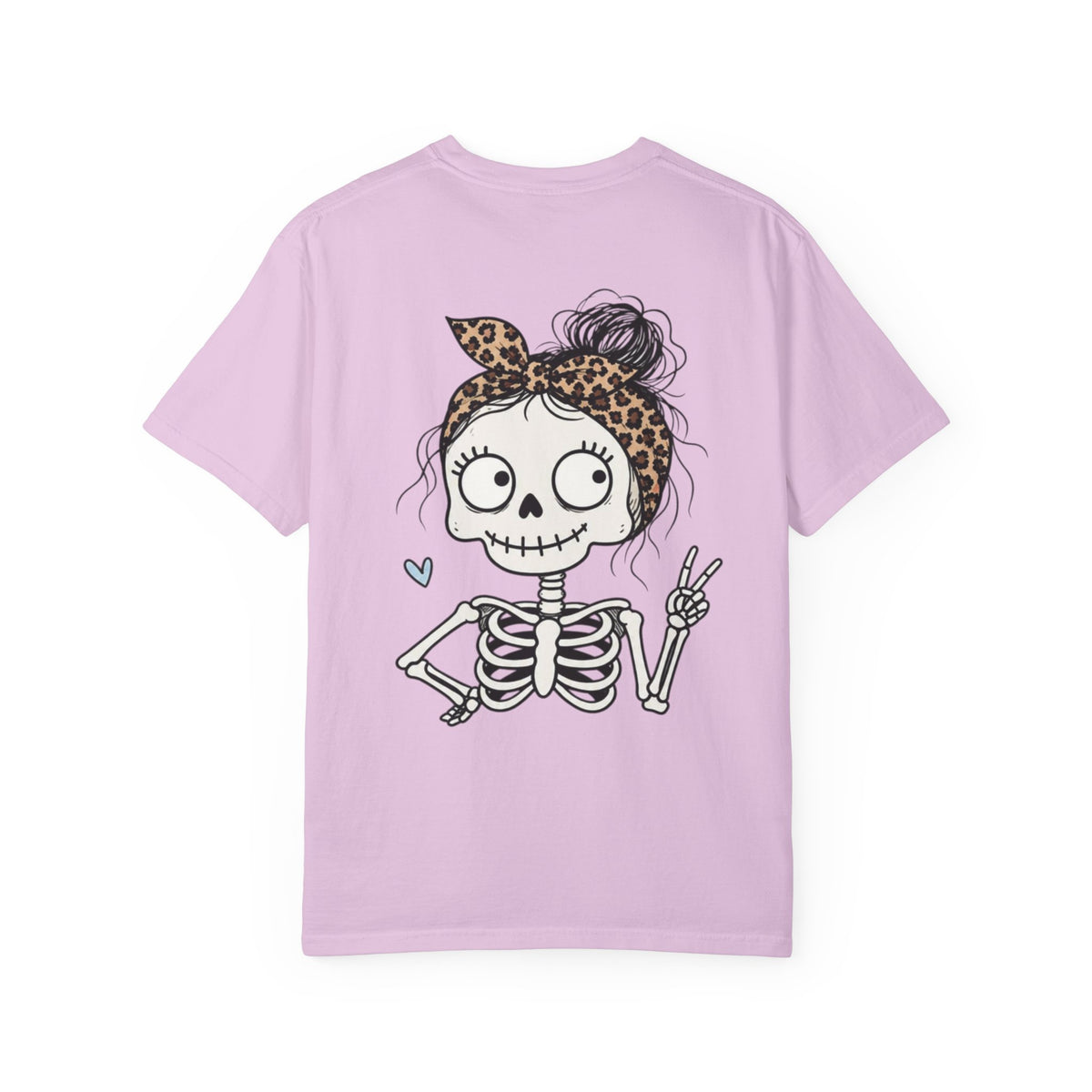 Wife Mom Bruhh T-Shirt — Leopard Skull Mom Graphic Tee
