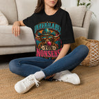 T-Shirt - "Unavailable for Nonsense" Retro Cowboy Skull Graphic Tee