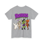 Halloween 'There's Some Horrors in This House' Tee — Dancing Mummy, Ghost & Pumpkin Shirt
