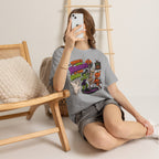 Halloween 'There's Some Horrors in This House' Tee — Dancing Mummy, Ghost & Pumpkin Shirt