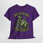 Back From The Dead Still Hot Tee — Retro Green Bride of Frankenstein Horror T-Shirt