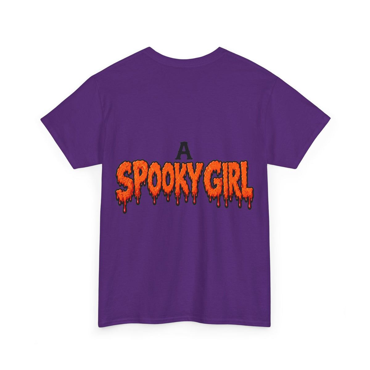 Spooky Girl Halloween Tee – "A Spooky Girl Who Needs Coffee and Creepy Things"