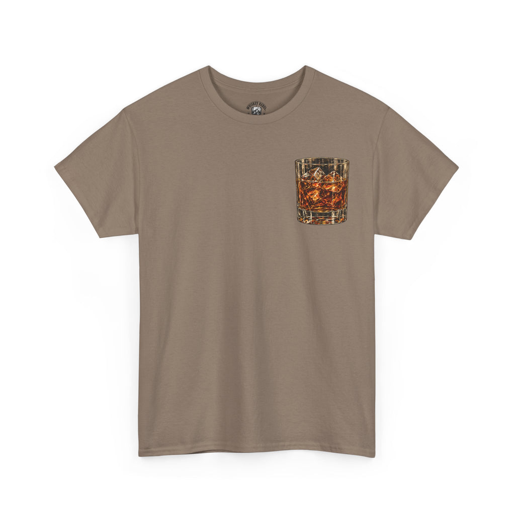 Whiskey & Work Graphic Tee — 'That's How We Get Through Monday' Vintage Truck Bar Shirt