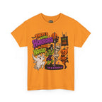 Halloween 'There's Some Horrors in This House' Tee — Dancing Mummy, Ghost & Pumpkin Shirt