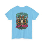 Karma’s a Bitch Skull Tee — 'What Goes Around Comes Around' Western Sunflower Tee