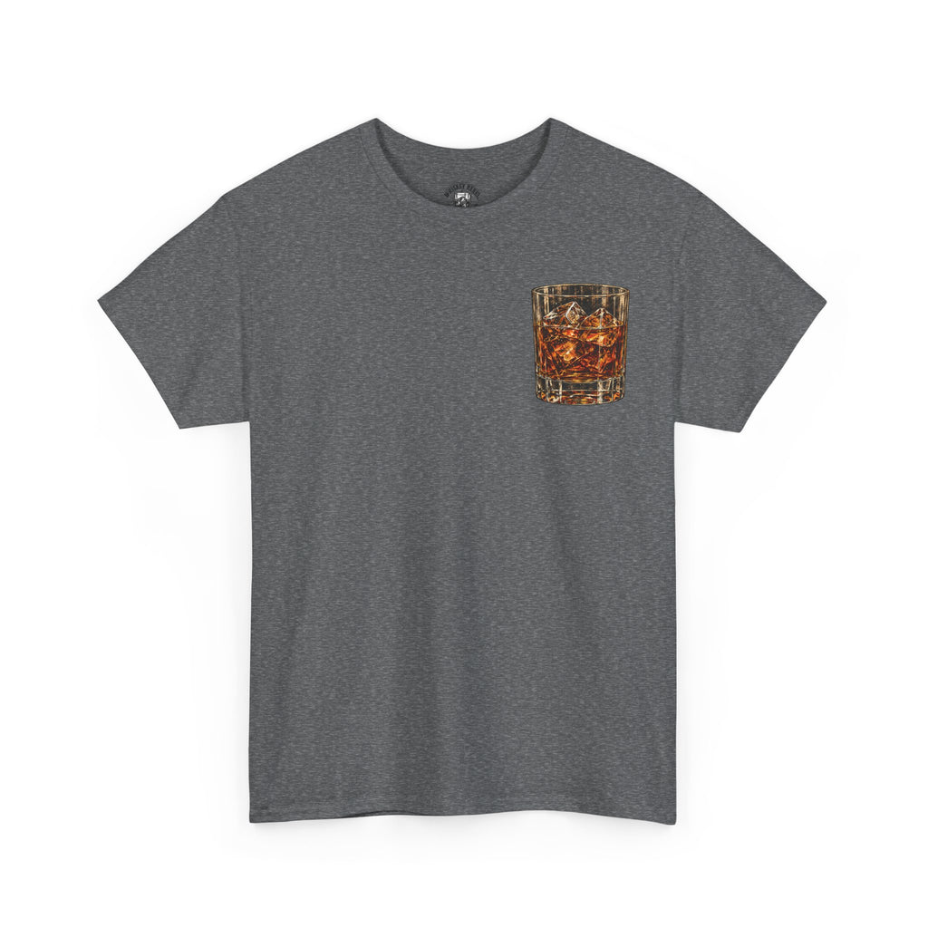 Whiskey & Work Graphic Tee — 'That's How We Get Through Monday' Vintage Truck Bar Shirt