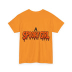 Spooky Girl Halloween Tee – "A Spooky Girl Who Needs Coffee and Creepy Things"