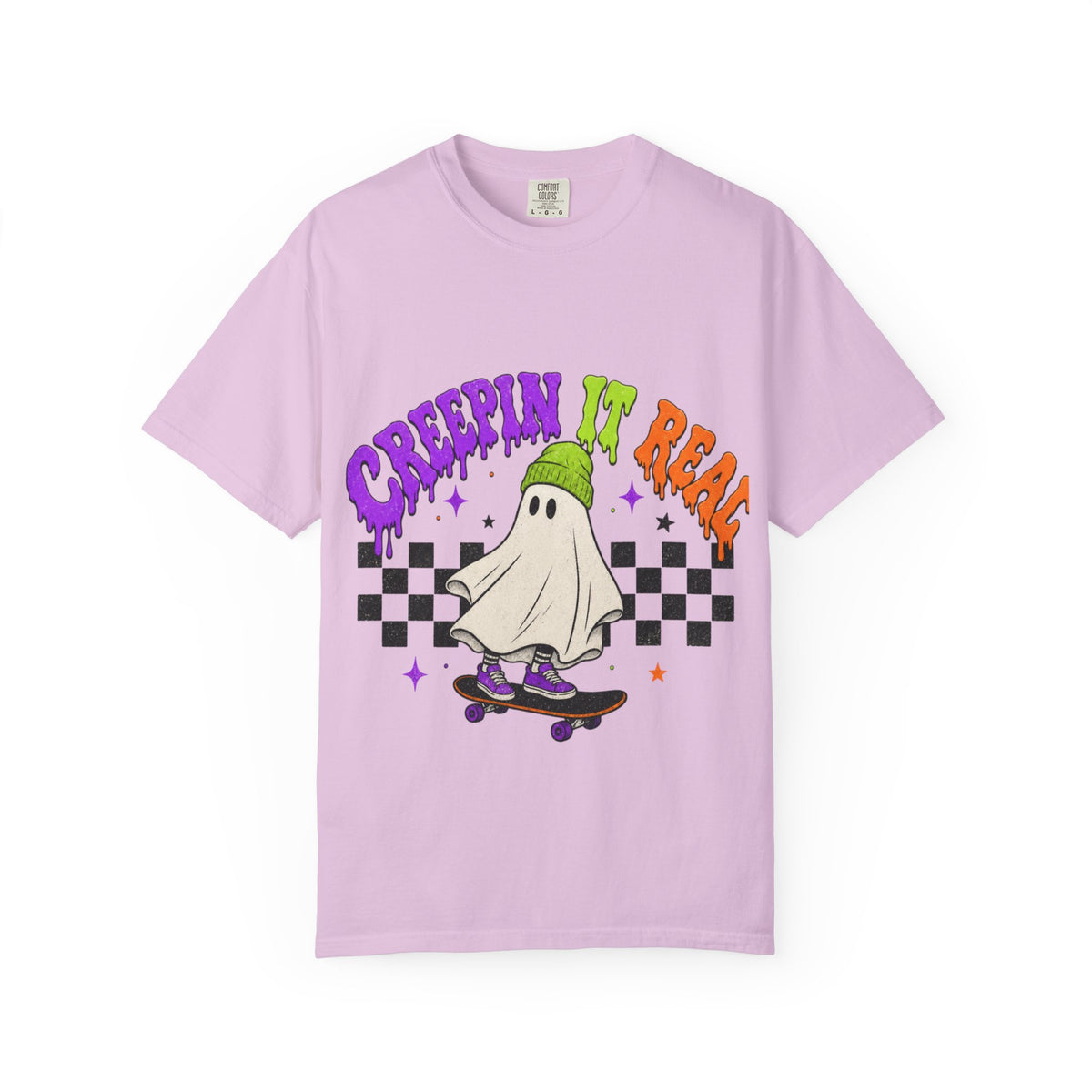 Creepin' It Real Ghost Skateboard T-Shirt