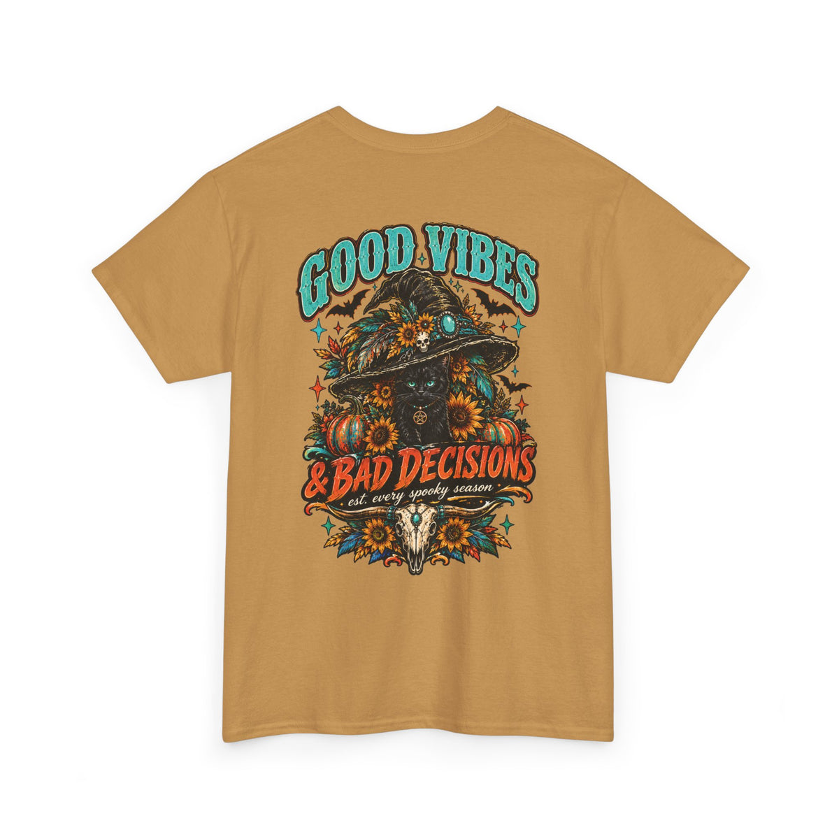 Witchy Whiskey Graphic Tee — "A Little Witchy, A Little Whiskey"