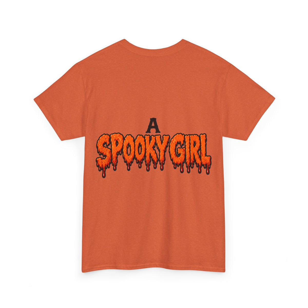 Spooky Girl Halloween Tee – "A Spooky Girl Who Needs Coffee and Creepy Things"