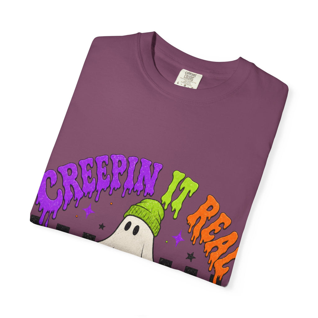 Creepin' It Real Ghost Skateboard T-Shirt