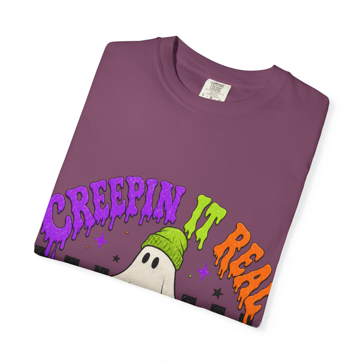Creepin' It Real Ghost Skateboard T-Shirt