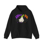 Ghost Skate Halloween Hoodie – 'Creepin' It Real' Graphic Sweatshirt