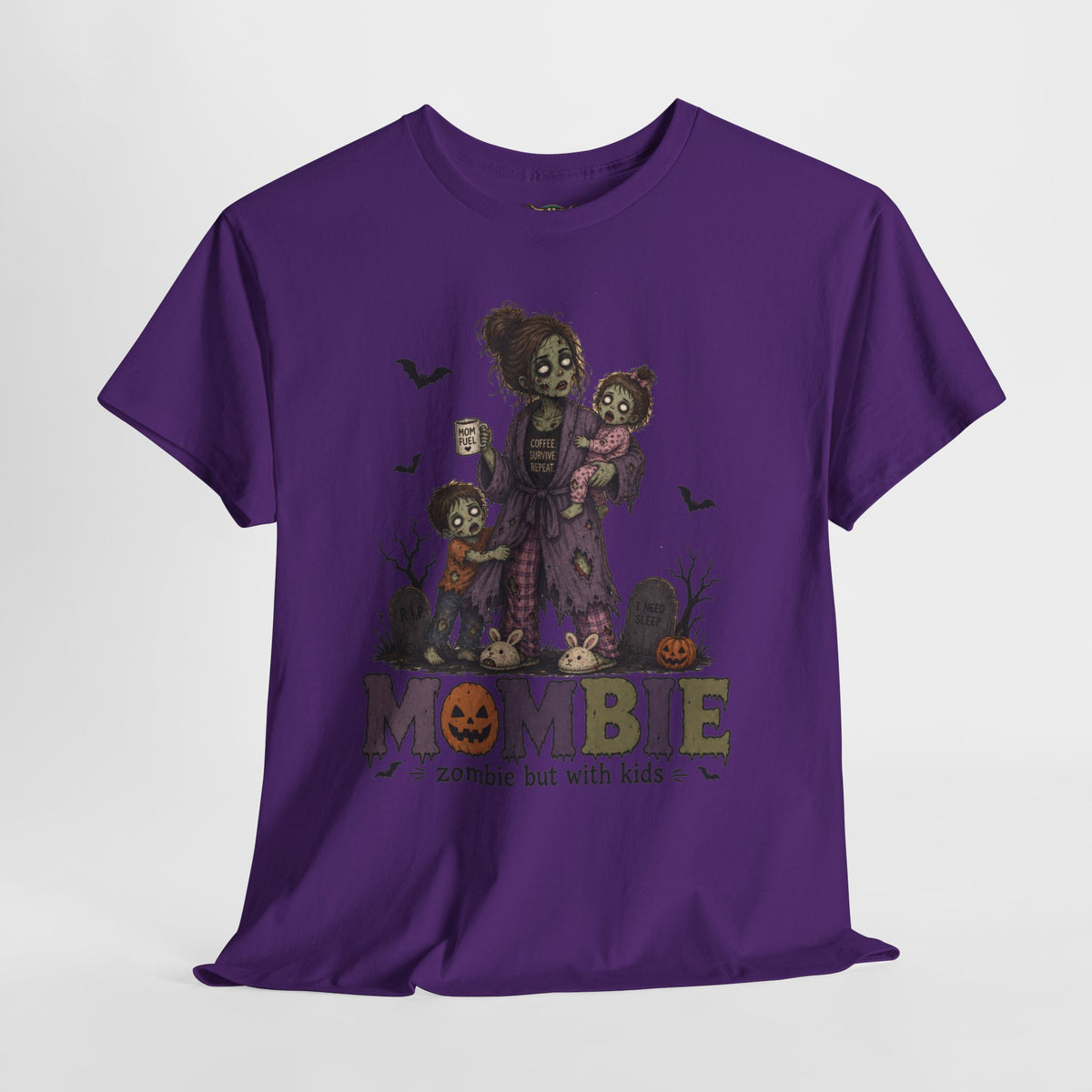 MomBIE Mom T-Shirt — "MomBie: zombie but with kids" Halloween Mom Tee