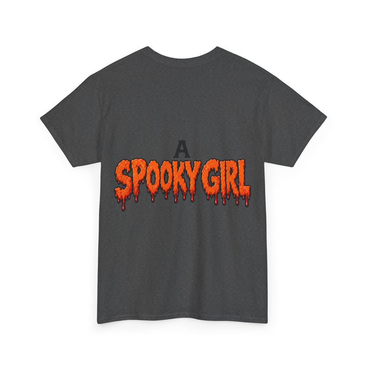 Spooky Girl Halloween Tee – "A Spooky Girl Who Needs Coffee and Creepy Things"