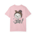 Wife Mom Bruhh T-Shirt — Leopard Skull Mom Graphic Tee