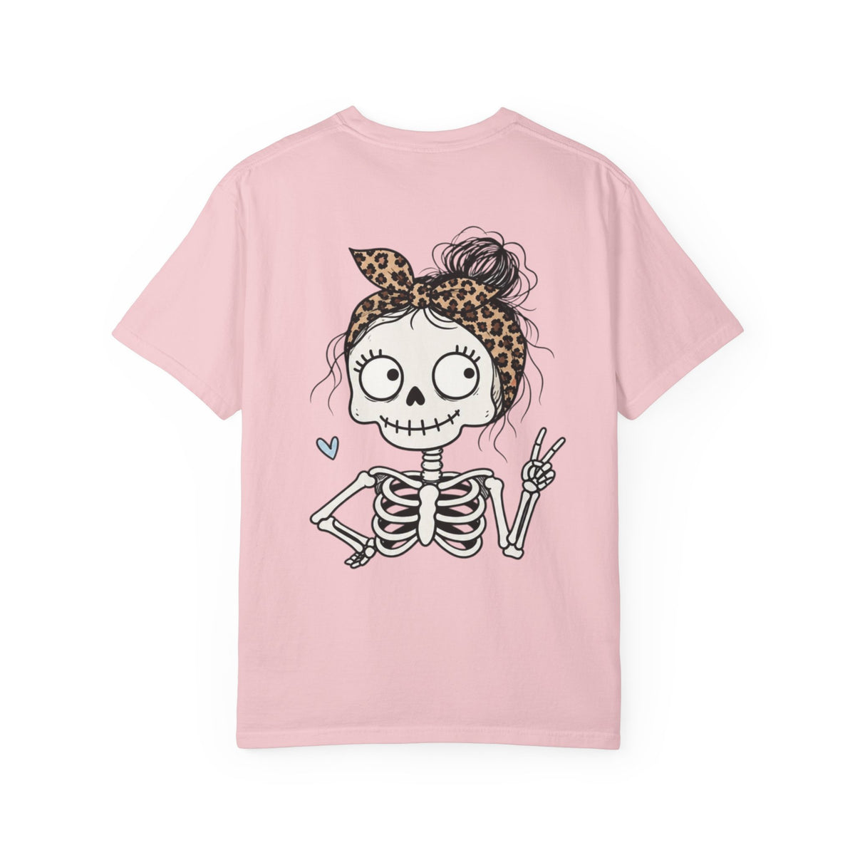 Wife Mom Bruhh T-Shirt — Leopard Skull Mom Graphic Tee