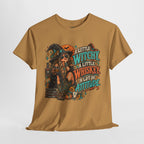 Witchy Whiskey Graphic Tee — "A Little Witchy, A Little Whiskey"
