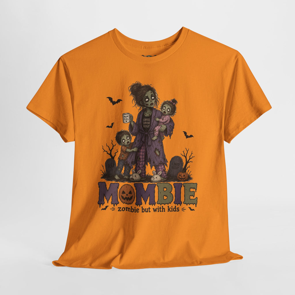 MomBIE Mom T-Shirt — "MomBie: zombie but with kids" Halloween Mom Tee